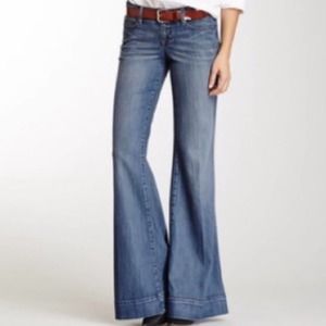 Level 99 Anthropologie Wide Leg Jeans
